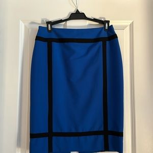 Worthington Women’s Skirt Royal Blue Size 4 NWOT